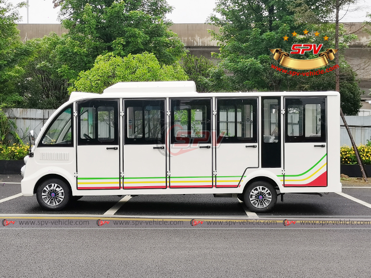 14 Seater Passenger Car - Left Side